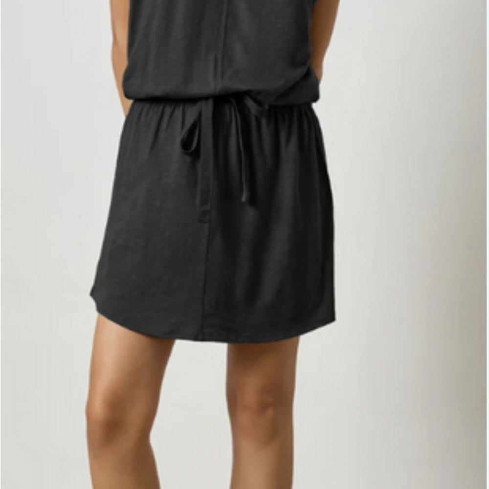 Lilla P olive green Mini Dress